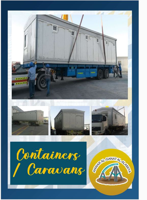CARAVAN AND CONTAINER